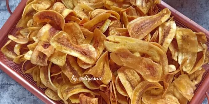 Cara Membuat Keripik Pisang dengan Warna Alami yang Menggiurkan