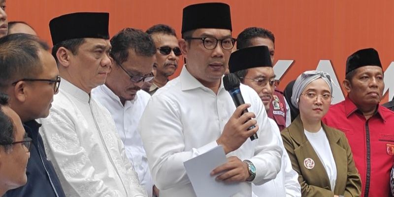 Ridwan Kamil Pamit Usai Kalah di Pilkada: Terima Kasih Warga Jakarta Sudah Berkenan Terima Kami