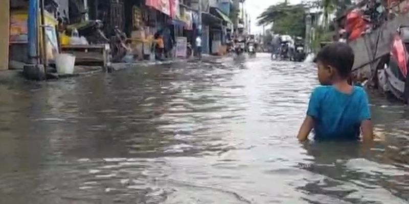 Beredar Video Tanggul di Rawa Badak Jakarta Utara Jebol, Ini Faktanya