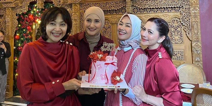 Potret Deretan Artis Senior Kumpul Rayakan Ultah Inneke Koesherrawati, Cut Keke, dan Alya Rohali, Cantik-cantik Semua!