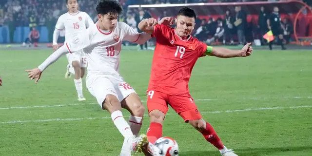 FOTO: Momen Timnas Indonesia Habis-habisan Tahan Gempuran Vietnam di Piala AFF 2024, Cuma Catatkan 1 Shot On Target