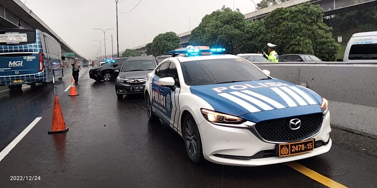 Polri Terapkan Contraflow Saat Libur Natal dan Tahun Baru