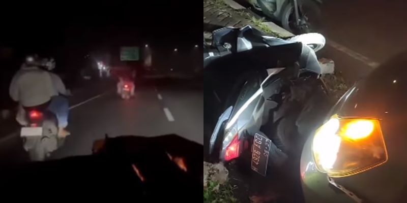 Pemobil di Semarang Tabrak Pemotor Hingga Jatuh Tersungkur tapi Justru Ramai Dipuji, Ternyata ini Penyebabnya