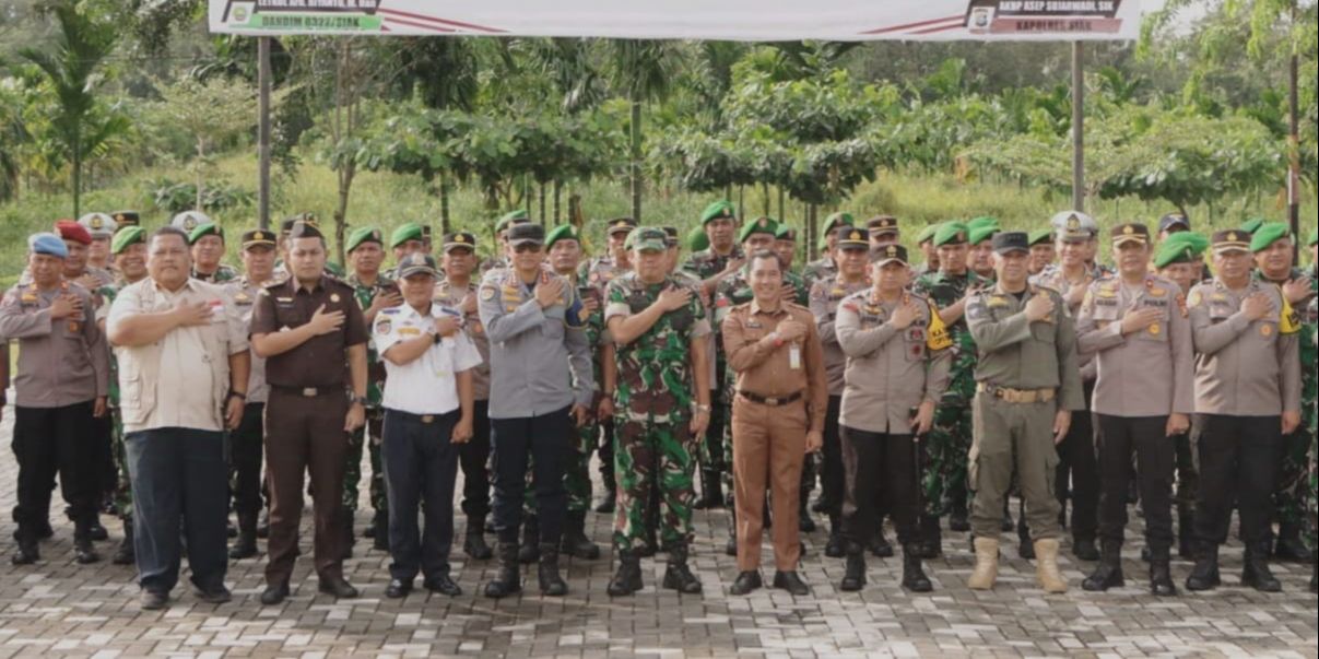 Pengamanan Pilkada Siak Jadi Role Model di Riau, Polri dan TNI Gelar Evaluasi