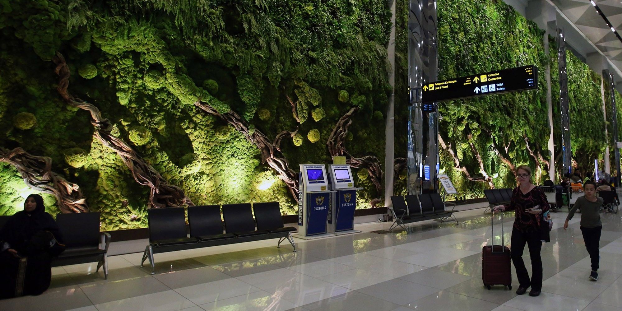 FOTO: Rimbunnya Hutan Tropis di Bandara Soekarno-Hatta