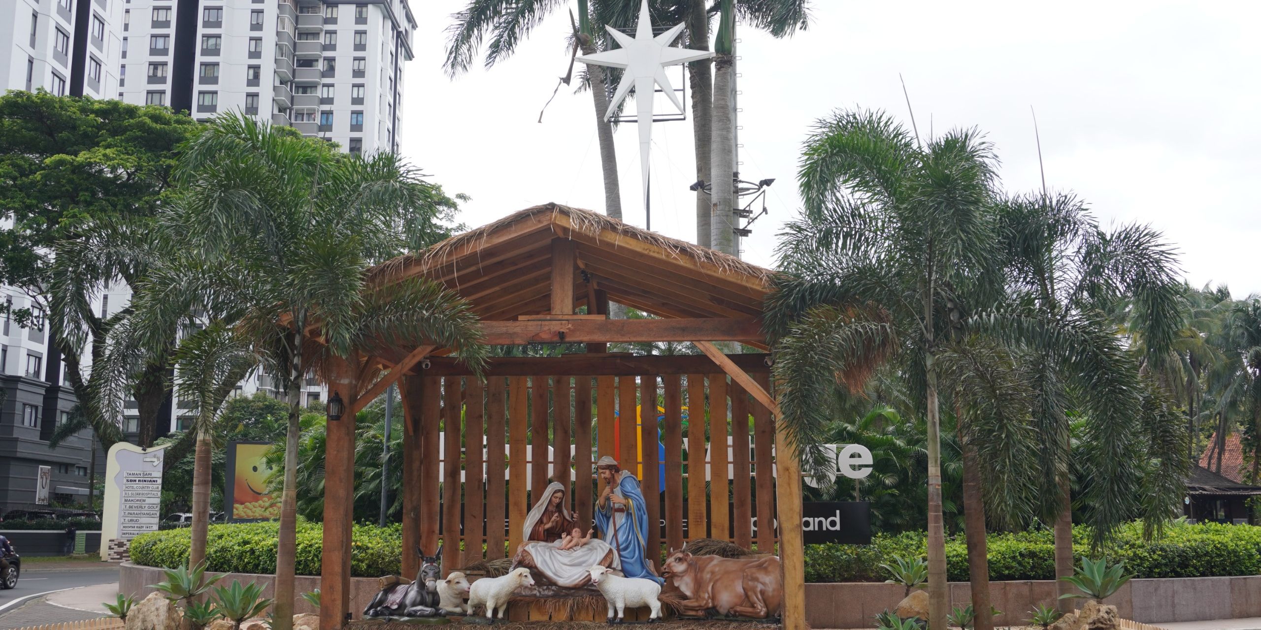 Sambut Natal, LippoLand Bangun Nativity di Tengah Kota Lippo Village