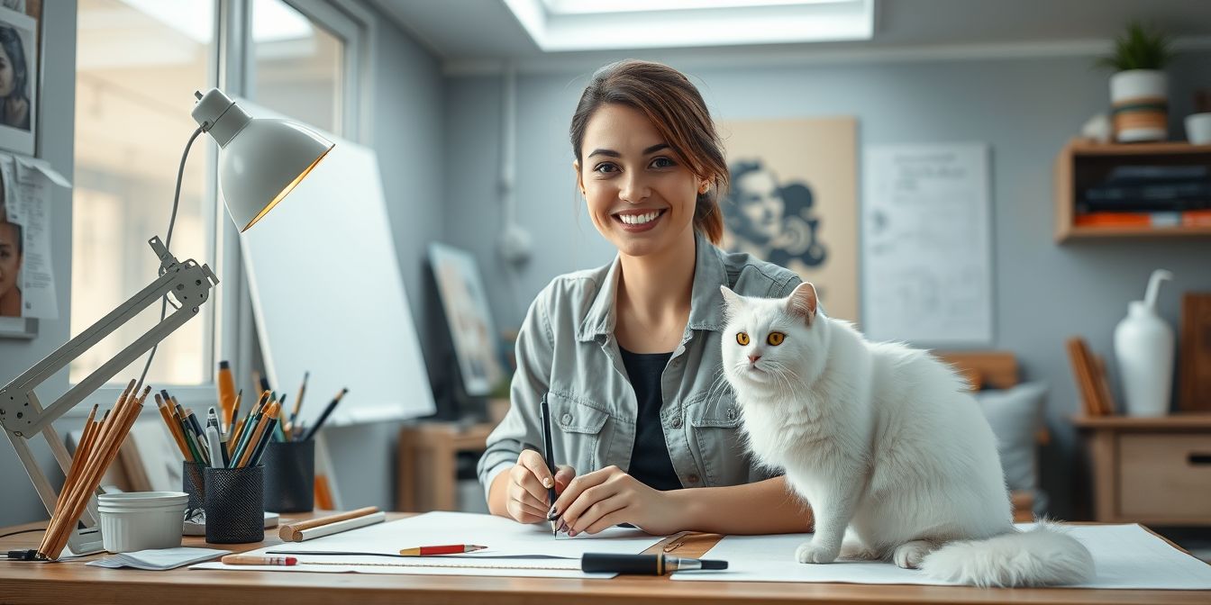 Cara Menggambar Kucing Anggora dengan Mudah: Panduan Lengkap untuk Pemula