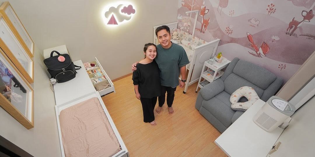 Potret Kamar Calon Anak Gritte Agatha Bernuansa Pink, Dilengkapi Box Bayi Hingga Sofa Nyaman Untuk Menyusui