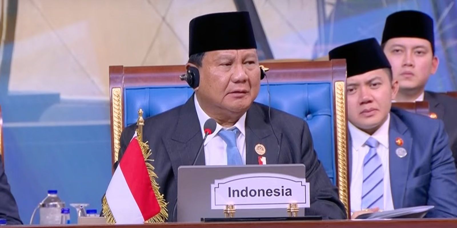 Pidato Keras Prabowo di Depan Negara Muslim Dunia: HAM Bukan untuk Orang Muslim, Ini Menyedihkan