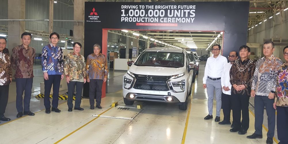 Produksi Kendaraan Mitsubishi Capai 1 Juta Unit, sudah Diekspor ke 50 Negara