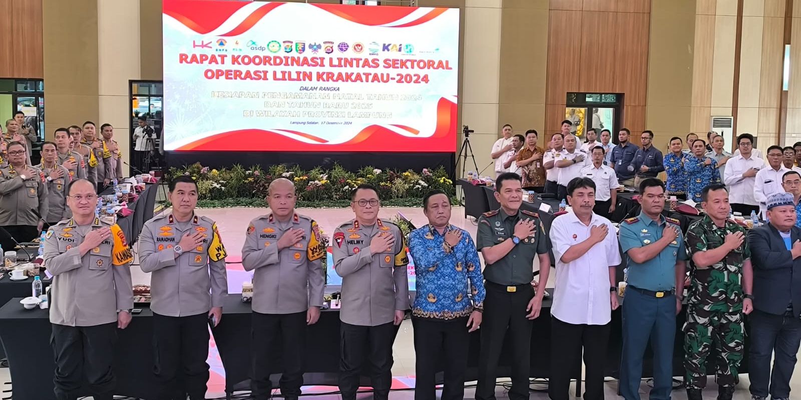 Operasi Lilin Krakatau 2024: Sinergi Maksimal Amankan Nataru di Lampung