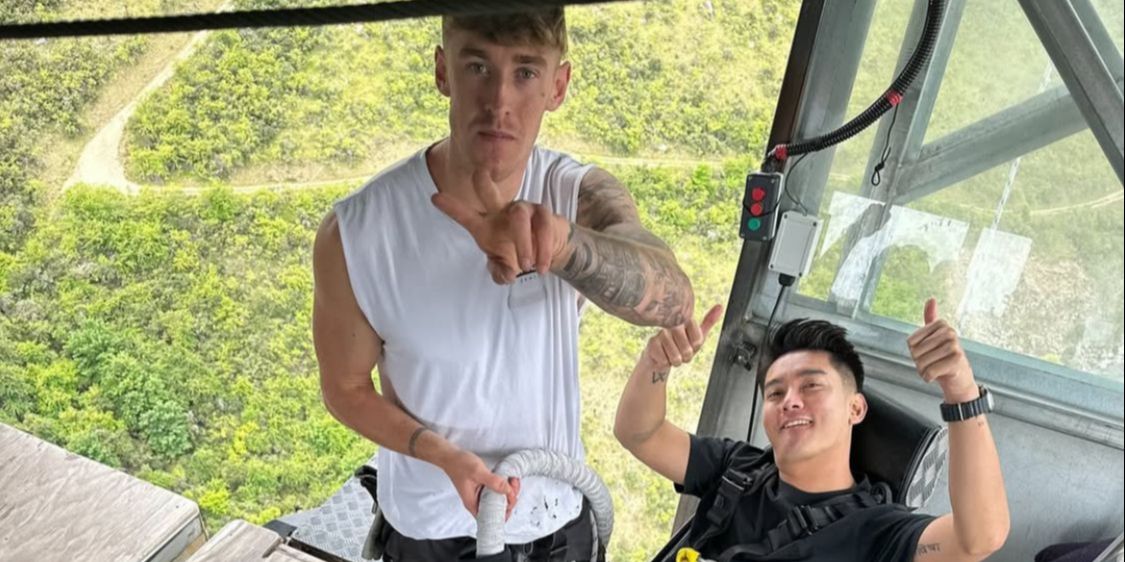 Penampilan Boy William Pacu Adrenalin dengan Bungee Jumping Tertinggi di New Zealand, Ekstrem Banget