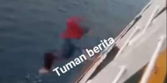 Viral Wanita Lompat dari Kapal di Selat Bali, Nasibnya Berakhir di Kantong Mayat