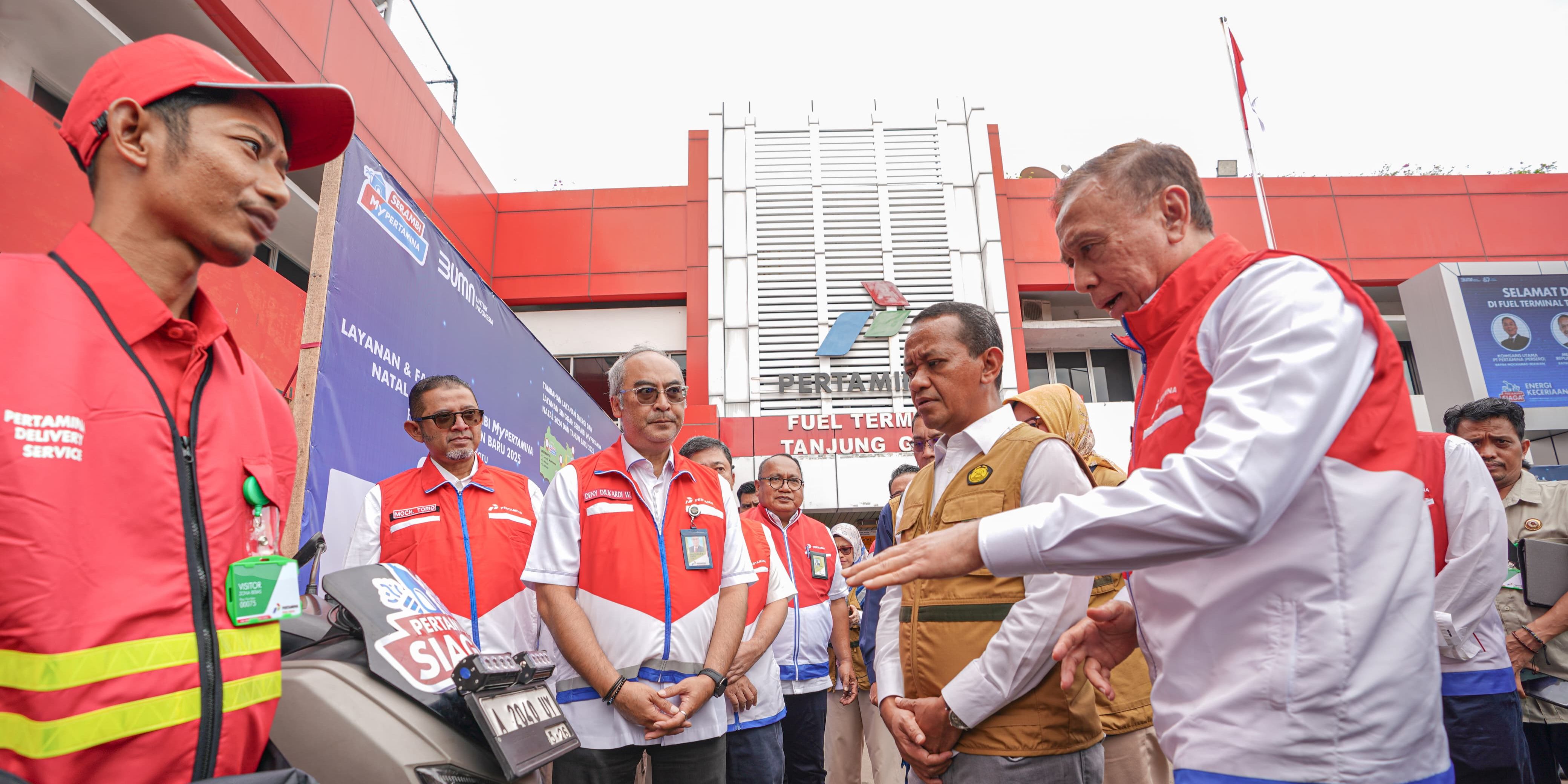 Menteri Bahlil Kunjungi Terminal BBM Cilegon: Stok LPG Aman, Masyarakat Tak Perlu Khawatir