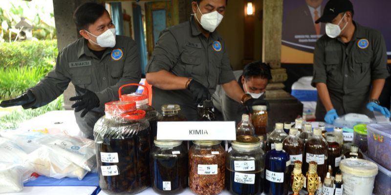 Polri Tangkap Pengendali Pabrik Narkoba Bali di Thailand