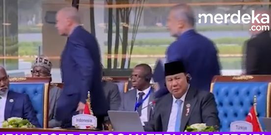 Erdogan Walk Out Saat Prabowo Pidato di KTT D-8, Begini Penjelasan Kemenlu