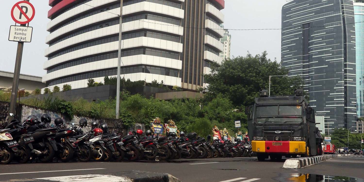 Demo Tangkap Harun Masiku Berakhir Ricuh, Begini Respons KPK