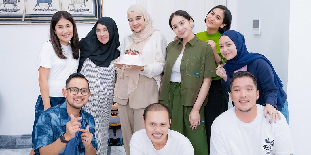 Potret Zaskia Sungkar Kembali Dapat Surprise Ulang Tahun Setelah Edisi Bali, Kejutan dari Sahabat