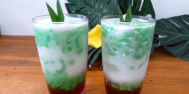 Cara Praktis Membuat Cendol Menggunakan Peralatan Dapur Sederhana