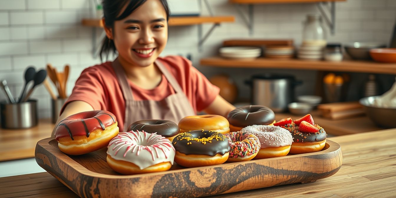 Cara Membuat Donat Sendiri di Rumah yang Lezat dan Empuk