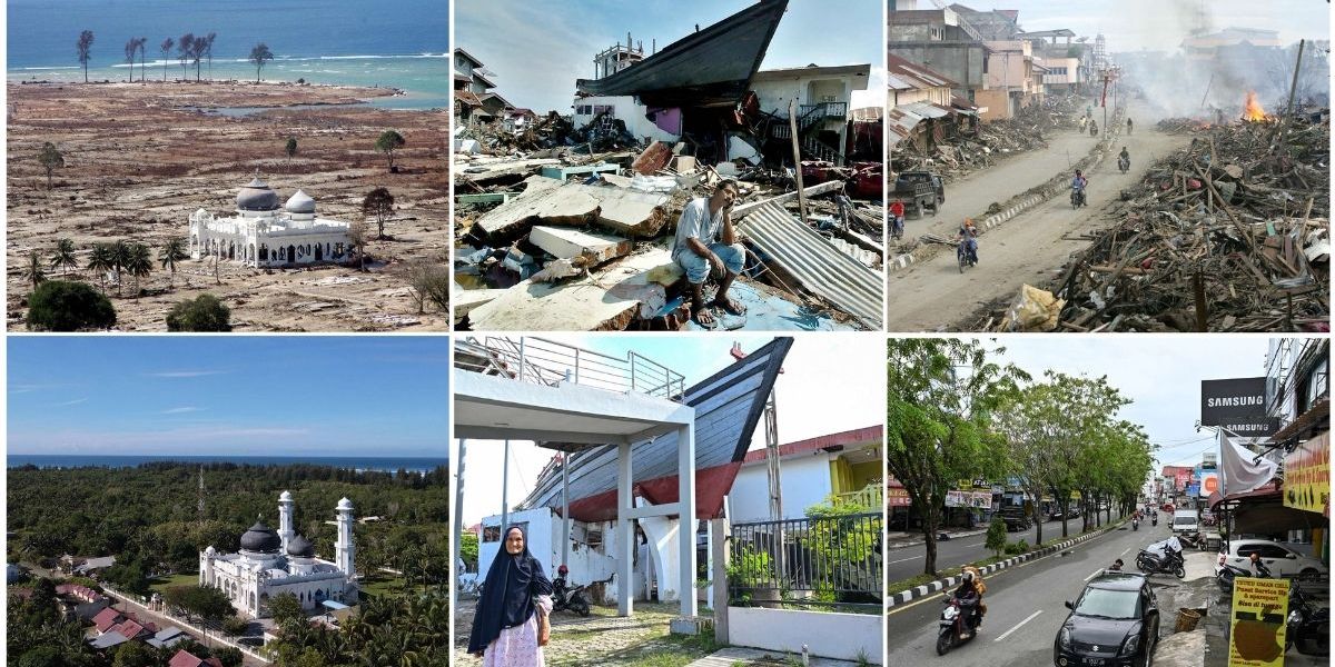 FOTO: 20 Tahun Tsunami Aceh, Beginilah Kondisi Terkini Tempat-Tempat yang Dulu Dihantam Ombak Puluhan Meter