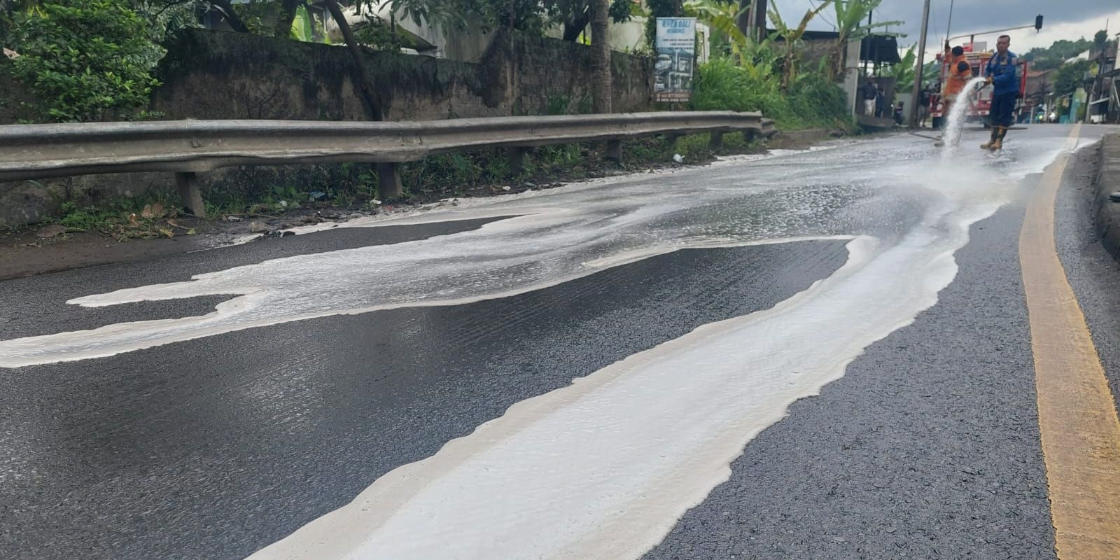 104 Warga Luka-Luka Akibat Tumpahan Cairan Kimia di Cimahi