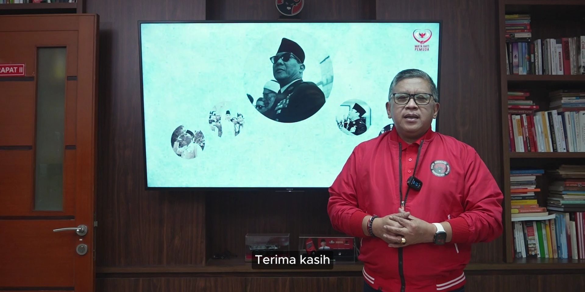 VIDEO: Kejutan Kemunculan Hasto PDIP, Respons Penetapan Tersangka KPK 