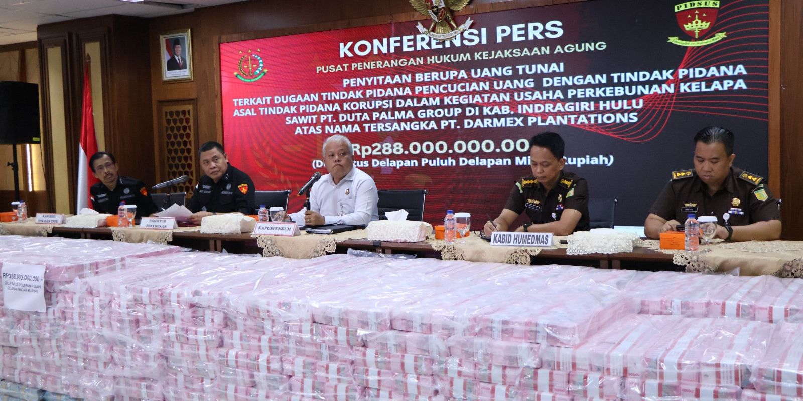 Kejagung Kembali Sita Rp288 Miliar Terkait TPPU Korporasi Kasus Mafia Minyak Goreng