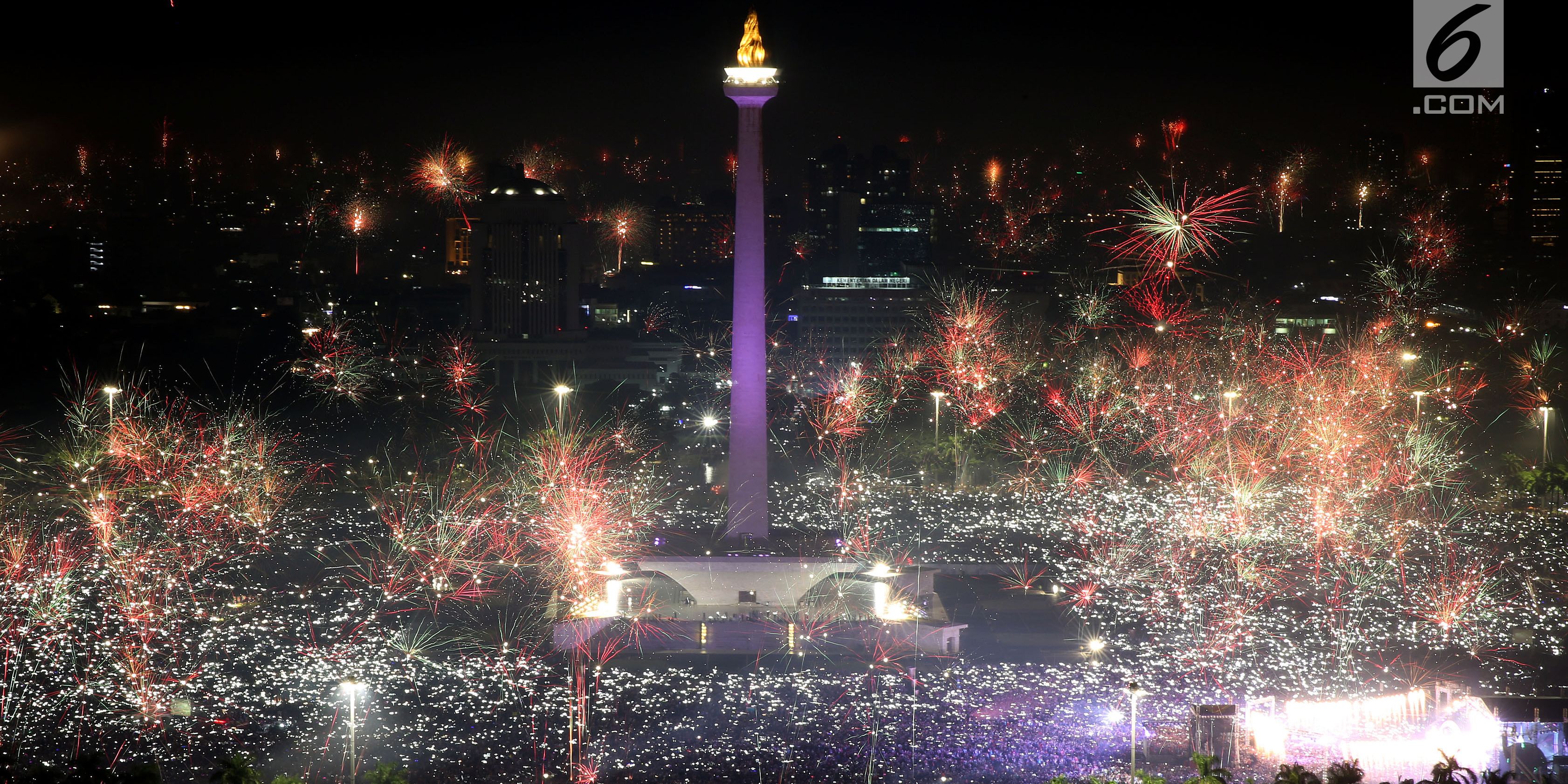 Ini Jadwal dan Rute Rekayasa Lalu Lintas di Monas saat Malam Tahun Baru 2025