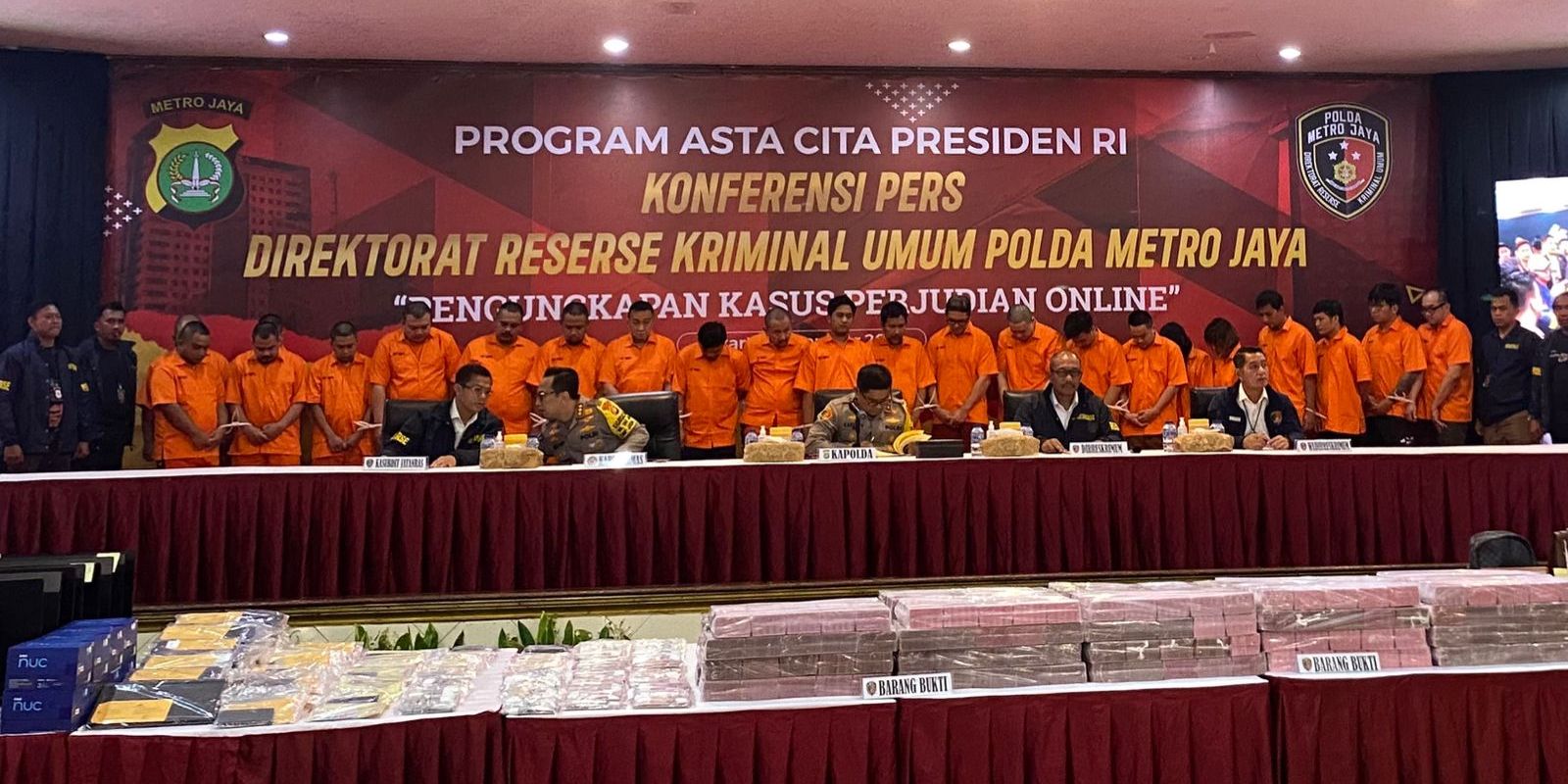 Kasus-kasus Menonjol yang Ditangani Polda Metro Jaya Sepanjang 2024