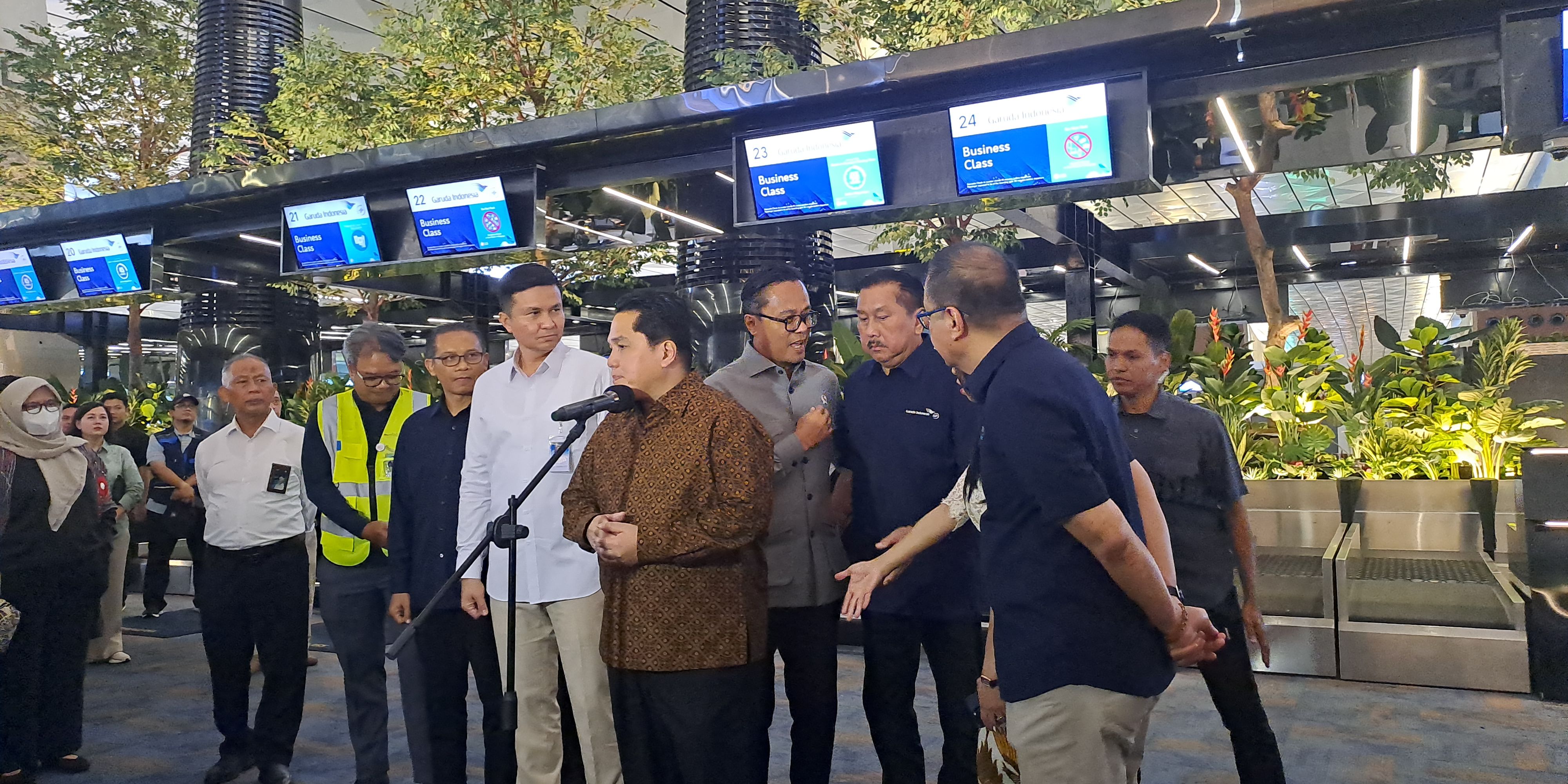 VIDEO: Gebrakan Menteri Erick Thohir Sulap Bandara Soekarno-Hatta: Masa Kalah Sama Singapura!