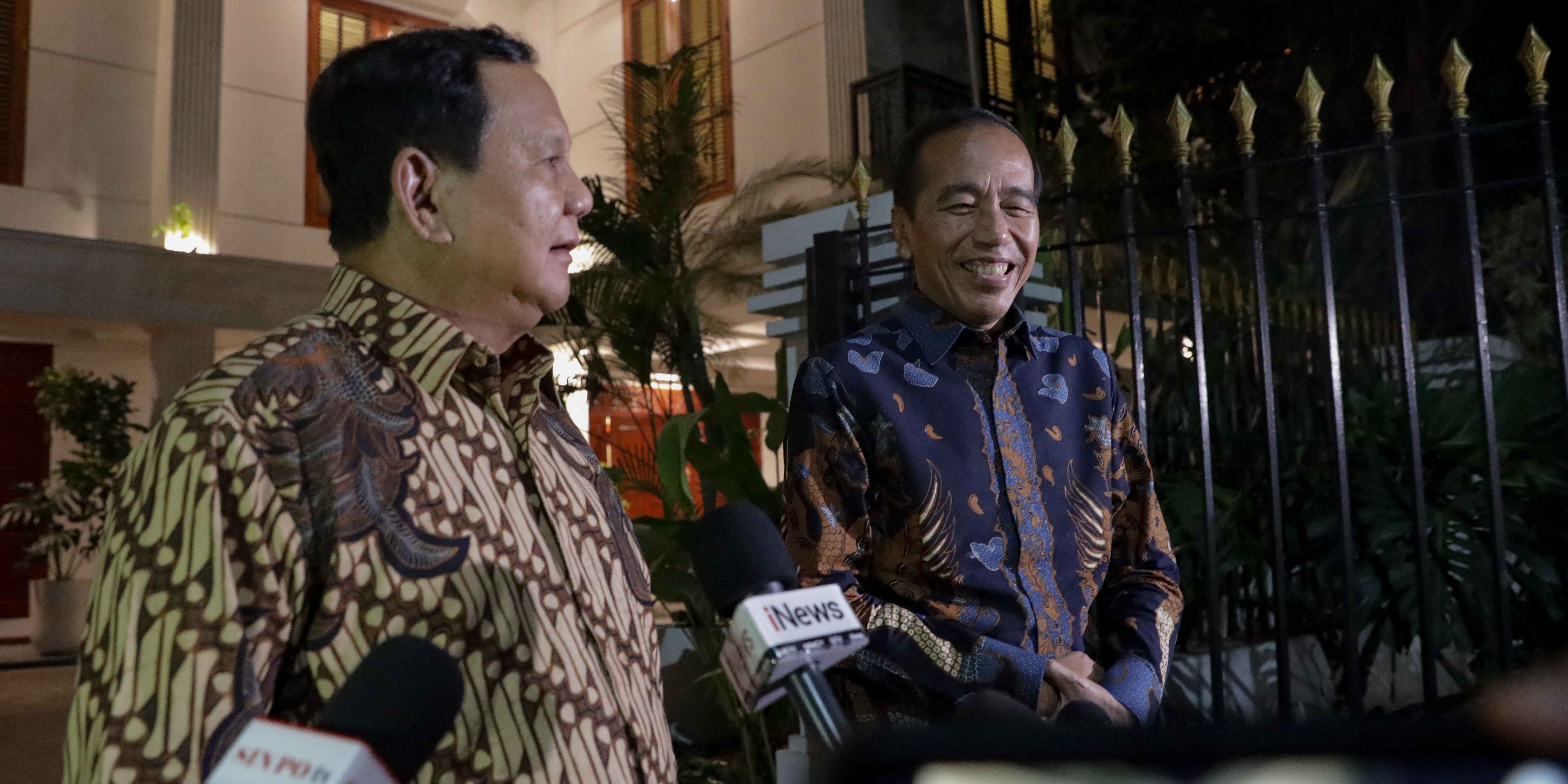 Dasco Blak-Blakan Isi Pertemuan Prabowo dan Jokowi, Ini yang Dibahas