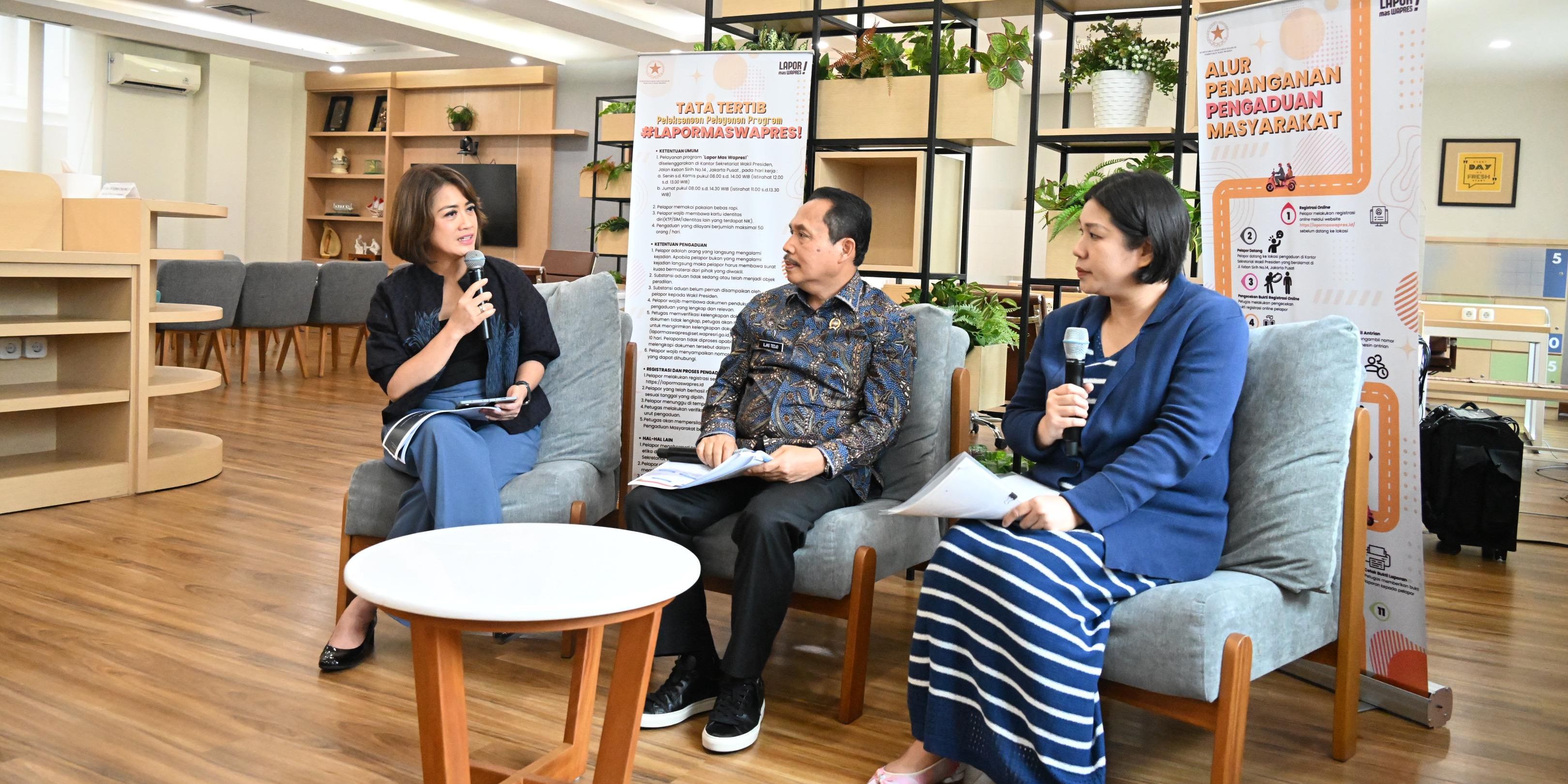 Lapor Mas Wapres Selesaikan Aduan Warga Jakarta soal Sengketa Tanah