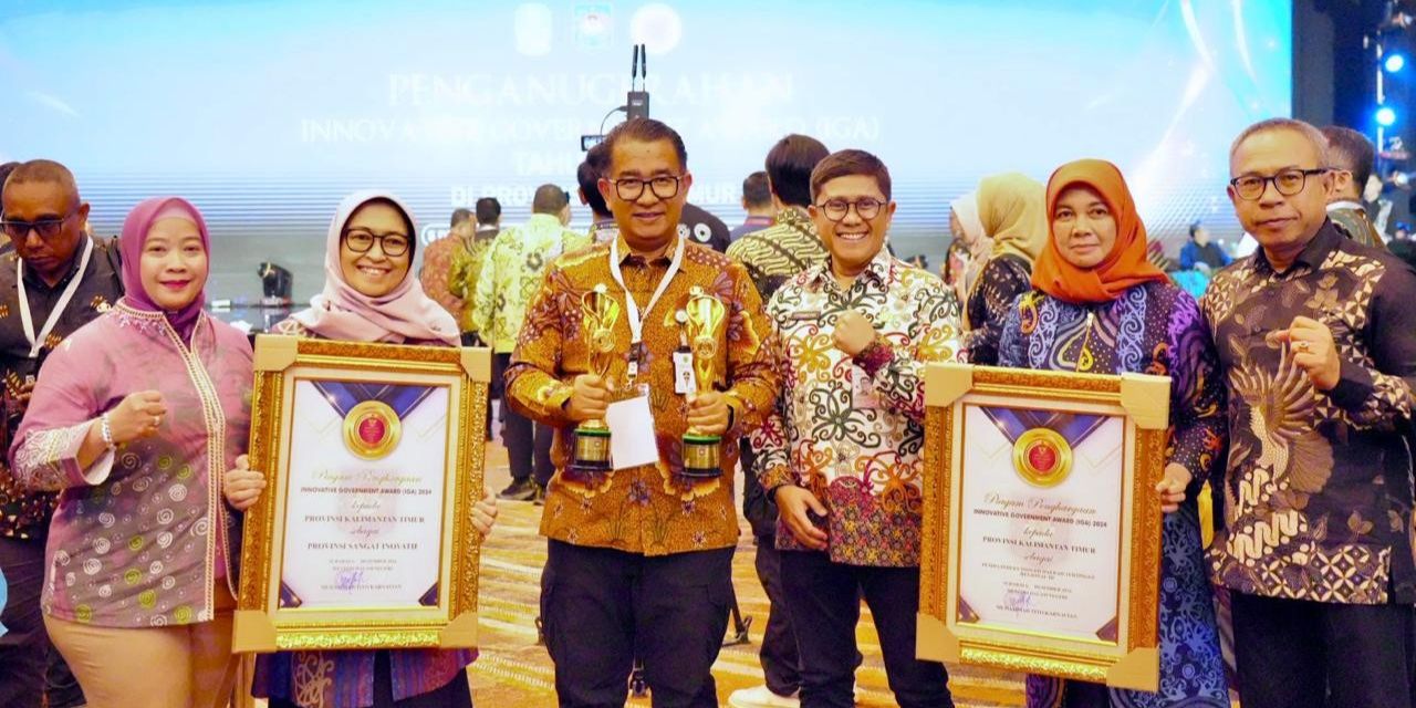 Kaltim Raih Dua Kategori Innovative Government Award 2024