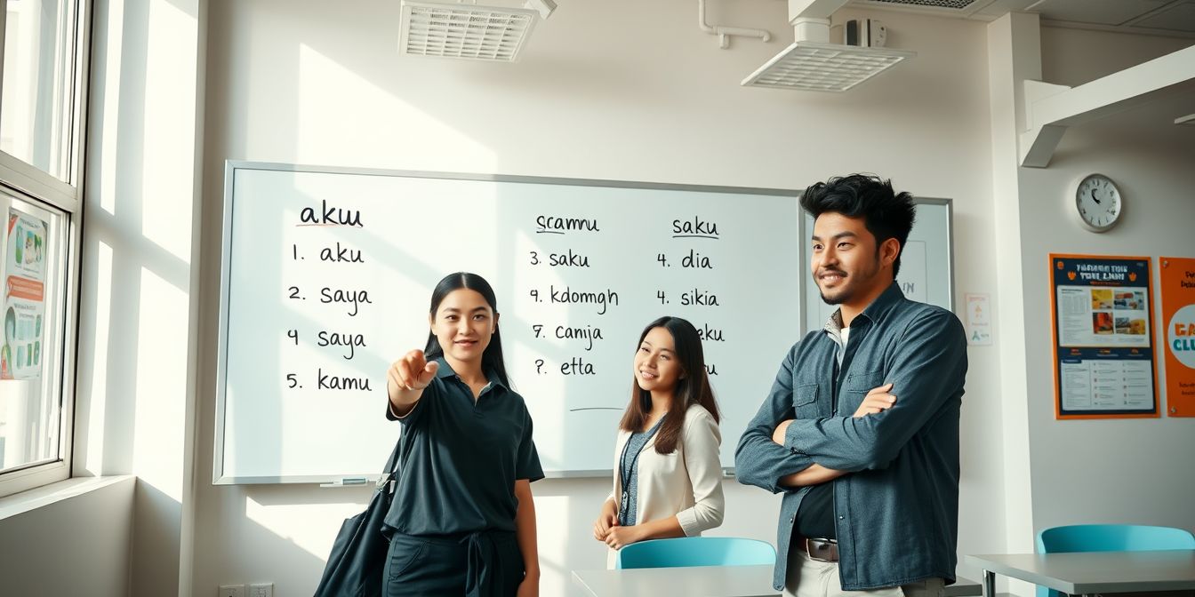 Jenis Kata Ganti Orang dalam Bahasa Indonesia, Simak Penjelasannya