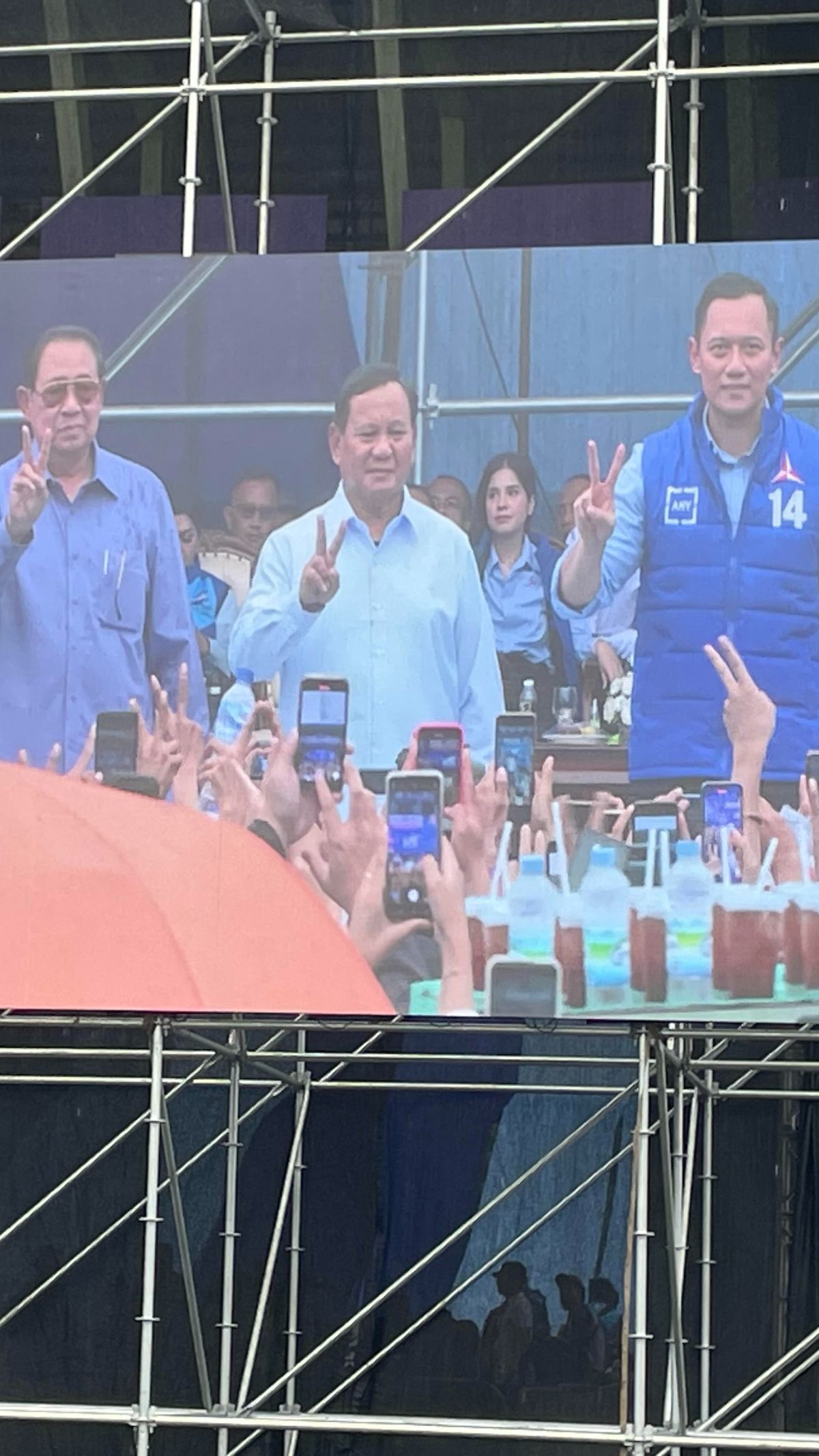 Turun Gunung Kampanyekan Prabowo di Malang, SBY: Beliau Sahabat Saya, Putra Terbaik Bangsa