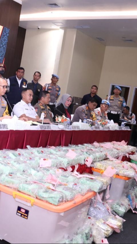 Sepak Terjang Pasutri Muda di Palembang Simpan 111,642 Kg Sabu dan Ratusan Ribu Butir Ekstasi