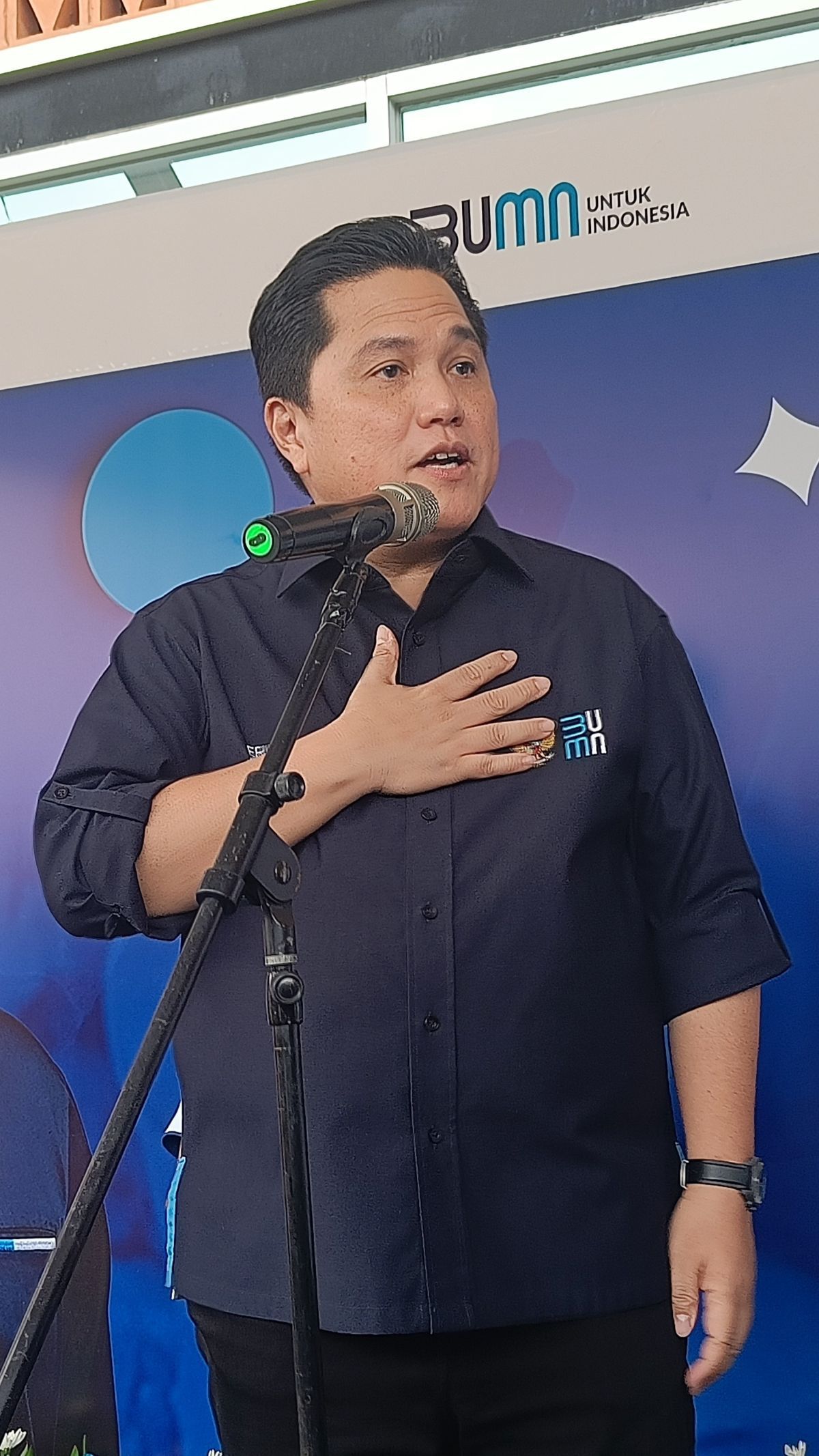 Erick Thohir Larang Emak-Emak PNM Mekaar Pakai Uang Modal Pinjaman untuk Beli HP