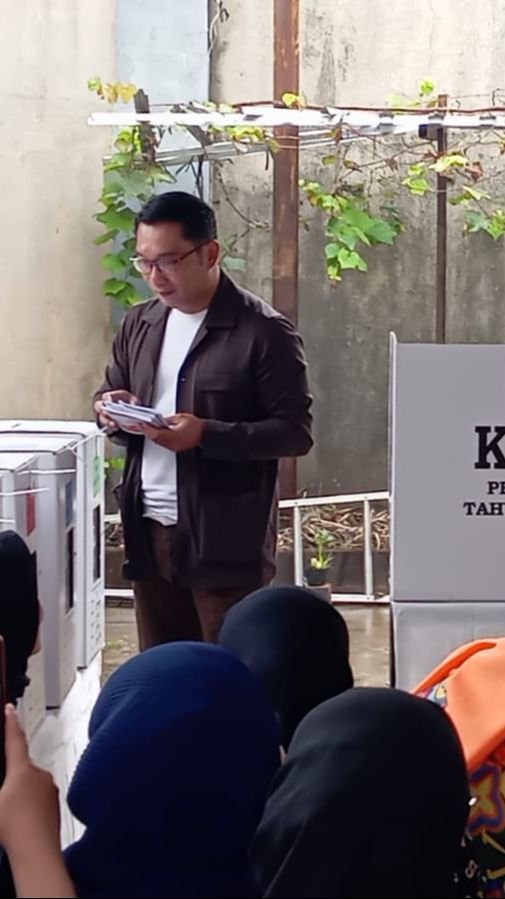 Usai Mencoblos, Ridwan Kamil Optimis Prabowo-Gibran Menang Satu Putaran