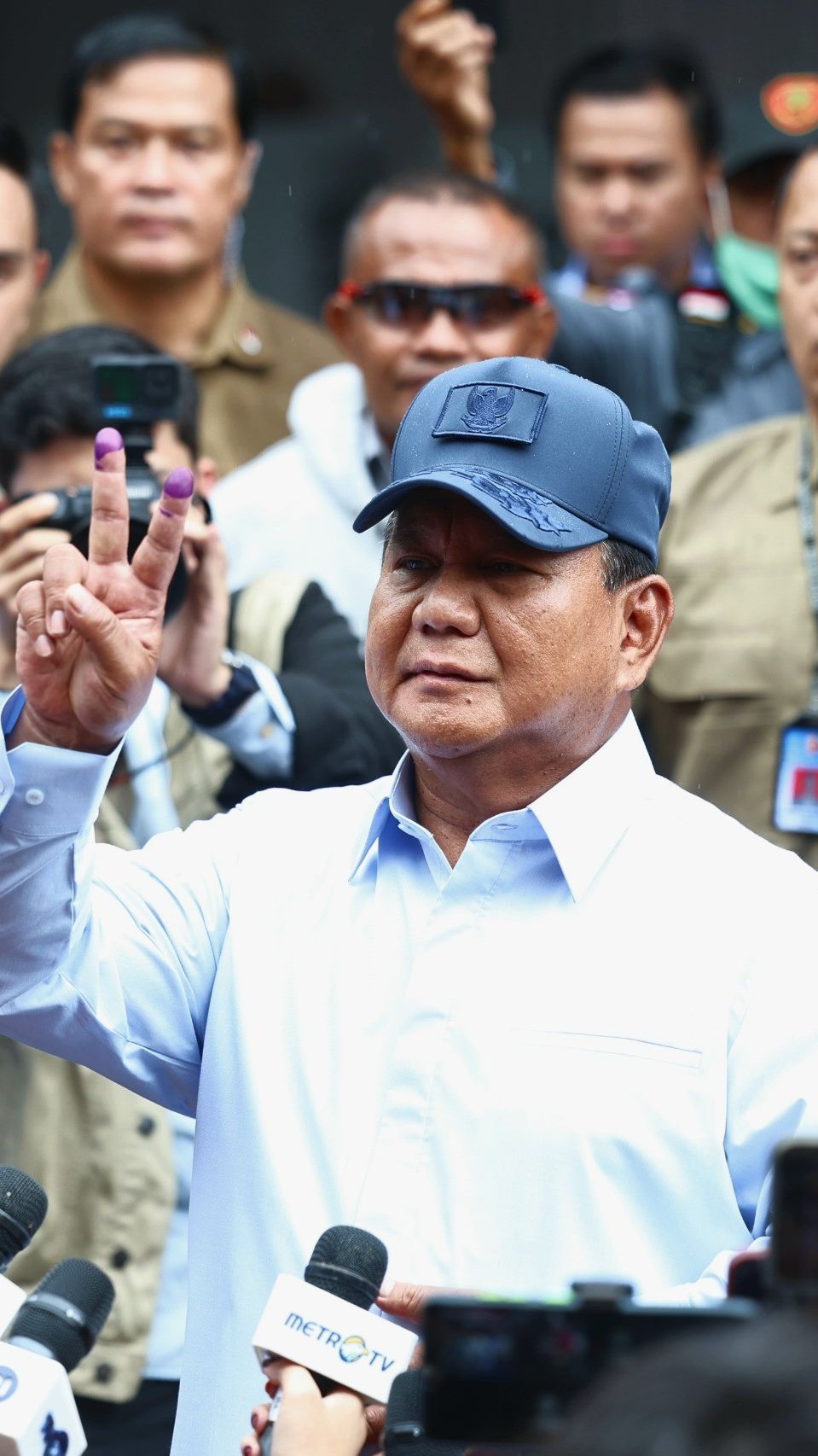 Prabowo Unggul Tipis dari Anies dan Ganjar di TPS Tempat Sri Mulyani Memilih