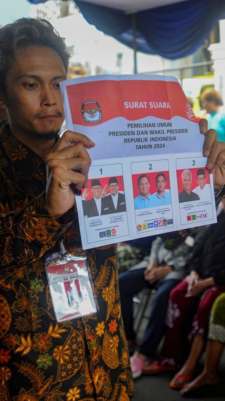 Quick Count Indikator 65 Persen Suara Masuk di Jabar: Anies 31,33 Persen, Prabowo 58,75 Persen, Ganjar 9,92 Persen