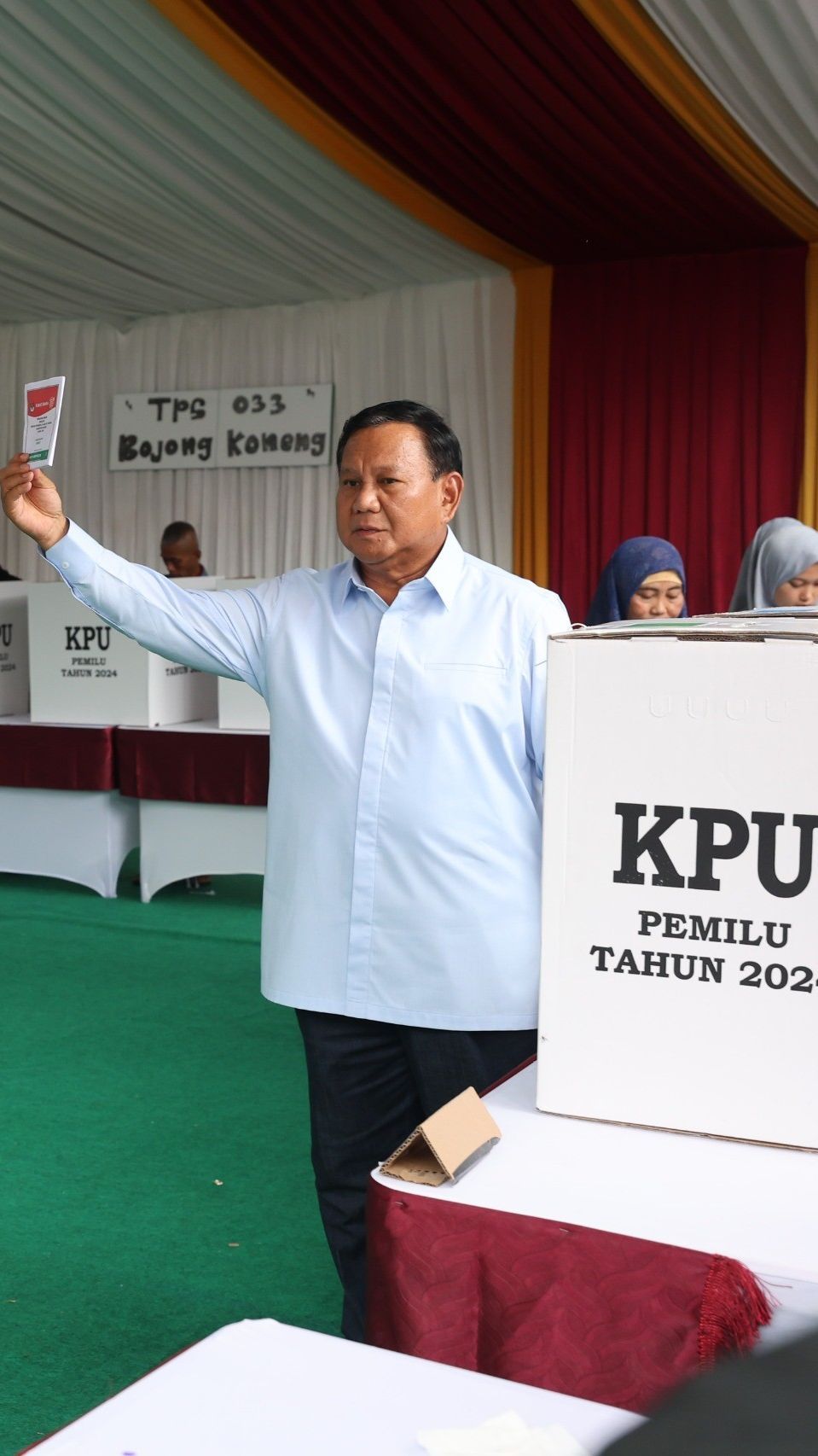 VIDEO: Quick Count SMRC Jateng-DIY Suara 73,82%: Prabowo Unggul 51,31% Dipepet Ganjar 35,25%