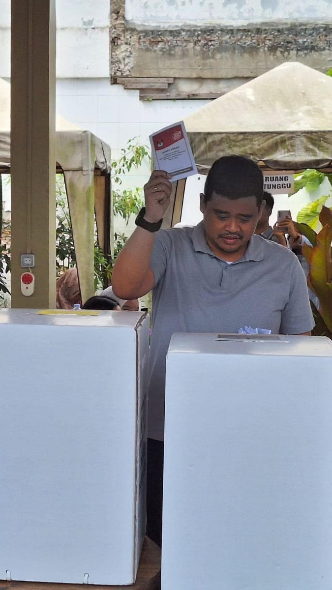 Prabowo-Gibran Unggul di TPS Tempat Bobby-Kahiyang Mencoblos