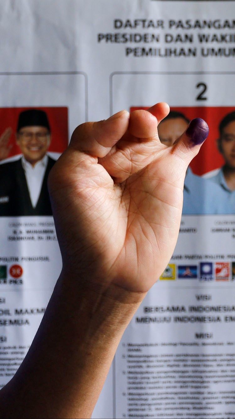 Real Count KPU Suara Masuk 50,36% di DKI Jakarta: Anies 38,89%, Prabowo 41,79%, Ganjar 19,31%