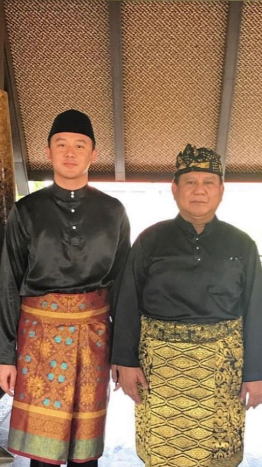 Selain Mayor Teddy, Ini Potret Ridwan Dhani Wirianata Sekpri Prabowo yang Curi Perhatian