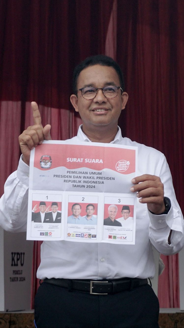 Real Count KPU Suara Masuk 52%: Anies Sapu Bersih Suara Seluruh Kecamatan di Kota Padang