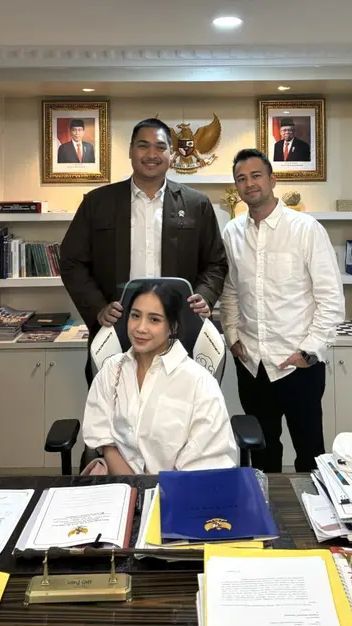 6 Gaya Nagita Slavina dan Raffi Ahmad kala Bertemu Pejabat dan Selalu Jadi Trendsetter