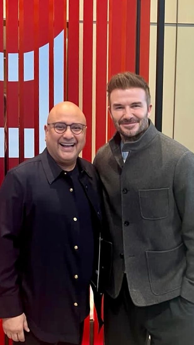 Potret Irwan Mussry Unggah Foto Bareng David Beckham saat Bertemu di Kuala Lumpur, Bikin Heboh