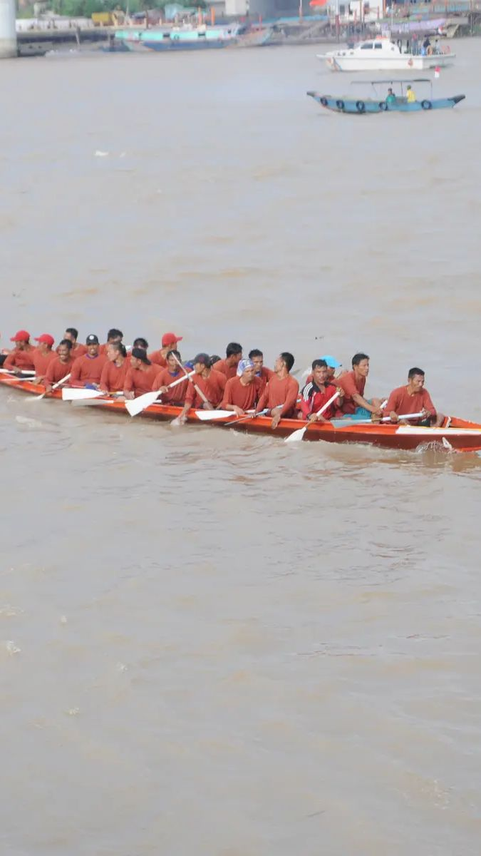 Perahu Bidar, Tradisi Lomba Perahu di Sungai Musi yang Sudah Ada sejak 1898