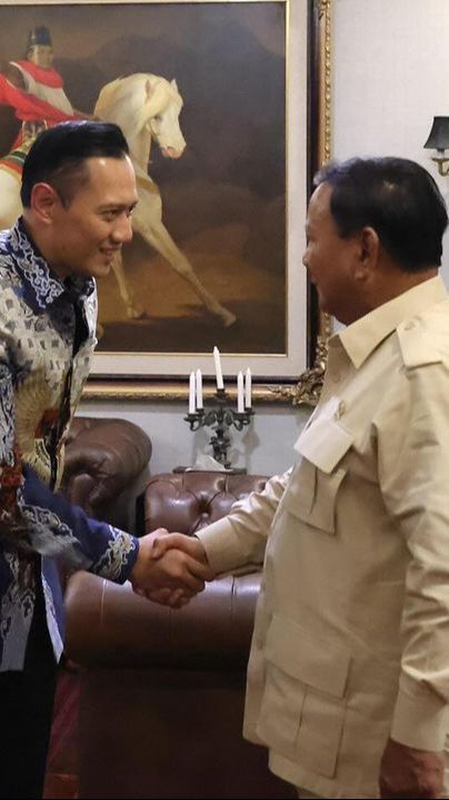 AHY Lapor Prabowo Usai Ditunjuk Jokowi Jadi Menteri ATR